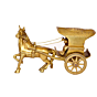 Brass Horse Cart Showpiece KBH00031