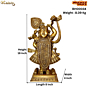 Brass Shrinathji Idol KBH00034