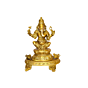 Brass Ganesha Idol KBH00035