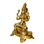 Brass Goddess Lakshmi Idol KBH00036