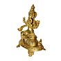 Brass Goddess Sarasvati Idol KBH00037