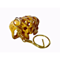 Handmade Wooden Elephant Keychain BH00052
