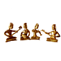 Brass Musical Men Set of 4 Pcs Figurines KBH00069