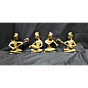 Brass Musical Men Set of 4 Pcs Figurines KBH00069
