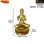 Brass Lord Buddha Spiritual Idol KBH00082