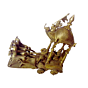 Brass arjun chariot 15 Inch | KBH00109