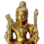 Brass lord ram  8 Inch | KBH00127