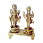 Brass Lord Vishnu & Goddess Lakshmi Idol KBH00131