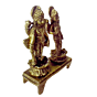 Brass Lord Vishnu & Goddess Lakshmi Idol KBH00131