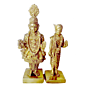 Brass swaminarayan pair | KBH00132