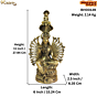 Brass Goddess Padmavati Idol KBH00139