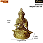 Brass Goddess Annapurna Idol KBH00149