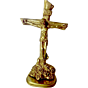 Brass Christian Cross Wall Hanging KBH00161