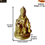 Brass Lord Hanuman Idol KBH00162