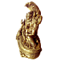 Brass Lord Vishnu & Goddess Lakshmi Statue Set KBH00166