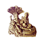 Brass Lord Vishnu & Goddess Lakshmi Statue Set KBH00166