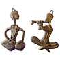 Brass Musical Set 2-Piece Wall Hanging KBH00230