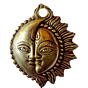 Brass Sun & Moon Wall Hanging KBH00244