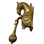 Brass Horse Door Knocker KBH00256