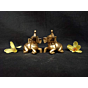 Brass Appu Elephant Set of 2 Figurines KBH00261