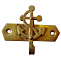 Brass Anchor Key Holder KBH00271