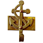 Brass Anchor Key Holder KBH00271