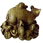Brass Rat Family Figurine KBH00365