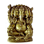Brass Panchmukhi Ganesha Idol KBH00390