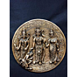 Brass Ram Darbar Plate Wall Hanging KBH00391
