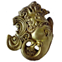 Brass Om Ganesha Wall Hanging KBH00412