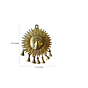 Brass Sun with 7 Bell Wall Hanging KBH00426