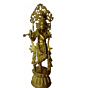 Brass Krishna Jali Work Wall Hanging KBH00472