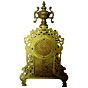 Brass Vintage Roman Clock Big KBH00474