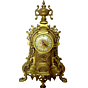Brass Vintage Roman Clock Big KBH00474