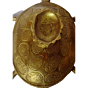 Brass Shankh On Tortoise Statue KBH00485