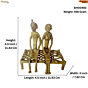Brass Couple Figurine KBH00493