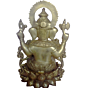Brass Jewellery Ganesha Statue KBH00500