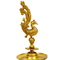 Brass Peacock Oil Lamp Divi KBH00506