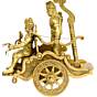 Brass Arjun Rath Figurine KBH00510