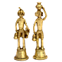 Brass Bastar Couple Set Figurines KBH00514