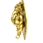Brass Bal Ganesha Wall Hanging KBH00549