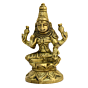 Brass Goddess Laxmi Devi Small KBH00554