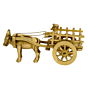 Brass Bullock Cart Small KBH00560