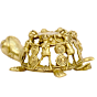 Brass Tortoise Bastar Handicraft Art Sculpture KBH00589