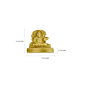 Brass Lord Shiv Shankar Small Idol KBH00612