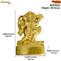 Brass Lord Hanuman Small Idol KBH00613