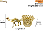 Brass Camel Cart Showpiece KBH00624