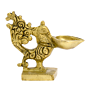 Brass Small Peacock Divi KBH00633