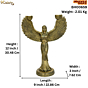 Brass Lady Candle Stand Statue KBH00659