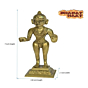 Brass Bal Kanth Or Sajanand Swami Statue KBH00664